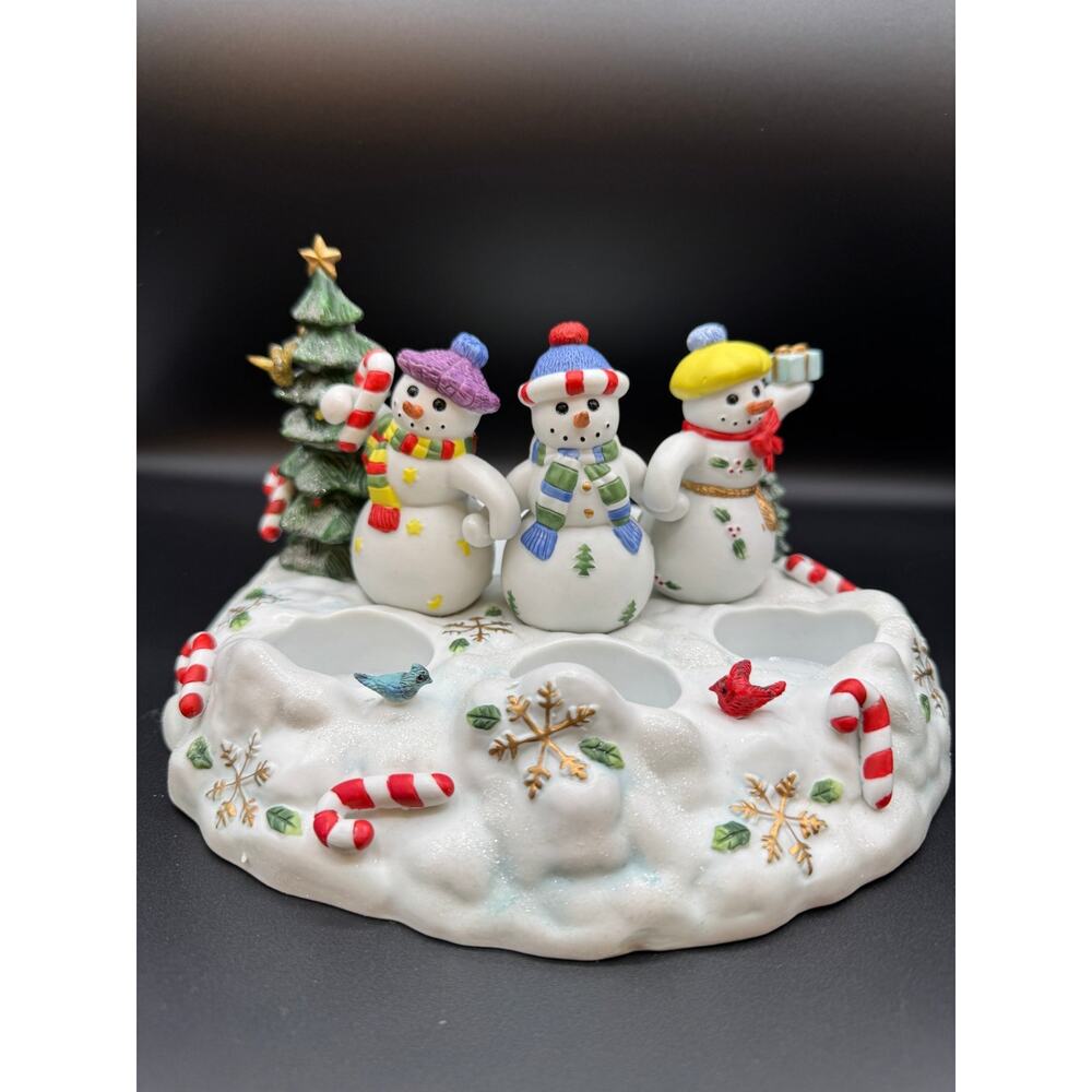 Partylite Snowman Candle Holder